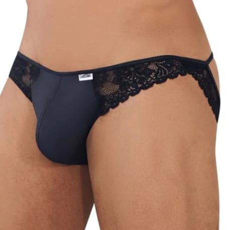 CandyMan Jock Strap Dentelle Noir