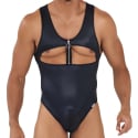 CandyMan Body String Zip Work-N-Play Noir