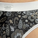 ES Collection Arabic Briefs - Black - Silver