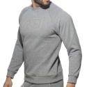 Addicted Recycled Cotton Sweater - Heather Grey