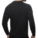 Addicted Sweat-Shirt Coton Recyclé Noir