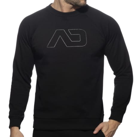 Recycled Cotton Sweater - Black