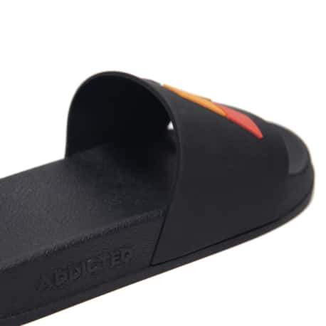 Addicted AD Rainbow Slides - Black