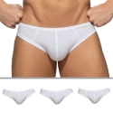 Addicted 3-Pack Basic Bikini Briefs - White