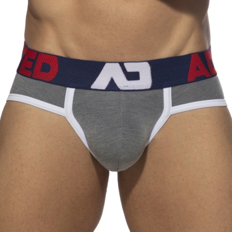 Addicted AD Pique Briefs - Grey