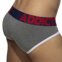 Addicted AD Pique Briefs - Grey