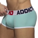 Addicted Boxer Court AD Piqué Turquoise