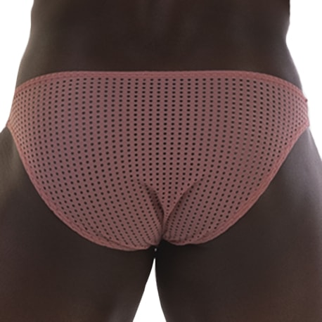 Barcode Reigi Mesh Briefs - Pink