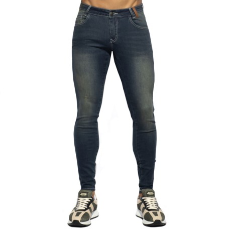 ES Collection Slim-Fit Jeans Pants - Navy