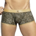 ES Collection Arabic Trunks - Khaki - Gold