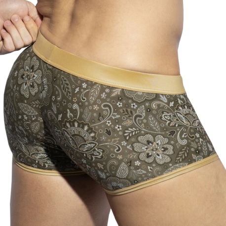 ES Collection Arabic Trunks - Khaki - Gold