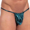 Manstore M2377 Micro Pouch G-String - Petrol