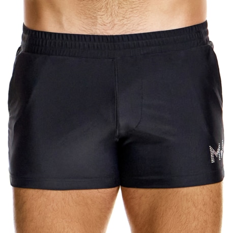 Modus Vivendi Diamonds Swim Shorts - Black