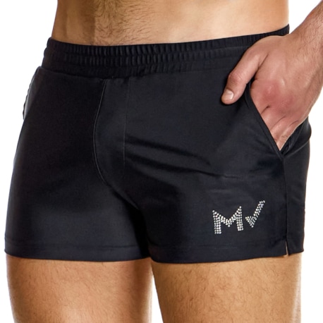 Modus Vivendi Diamonds Swim Shorts - Black