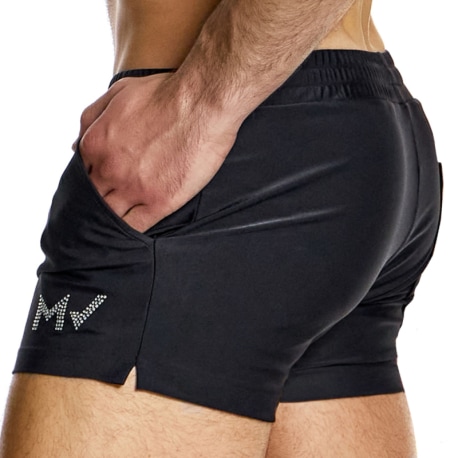 Modus Vivendi Diamonds Swim Shorts - Black