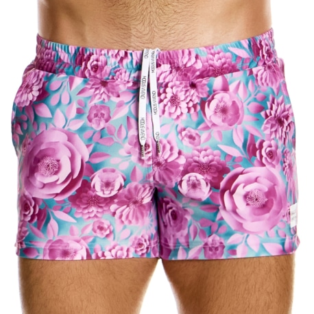 Modus Vivendi Origami Swim Shorts - Pink