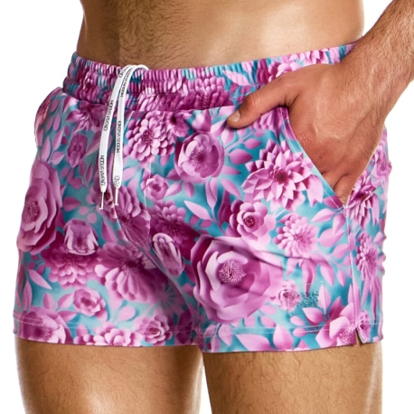 Modus Vivendi Origami Swim Shorts - Pink