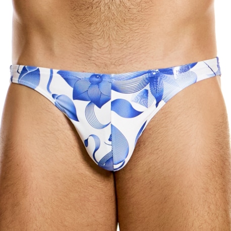 Modus Vivendi Viennese Low Cut Swim Briefs - Blue