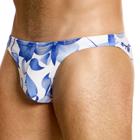 Modus Vivendi Viennese Low Cut Swim Briefs - Blue