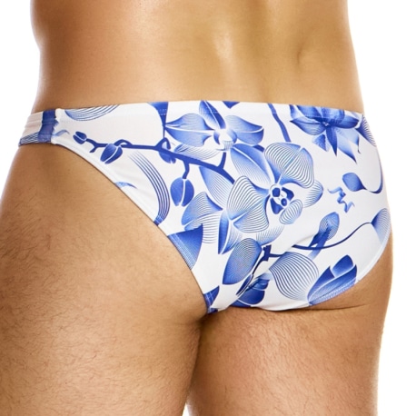 Modus Vivendi Viennese Low Cut Swim Briefs - Blue