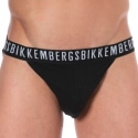 Bikkembergs 2-Pack Cotton Jockstraps - Black