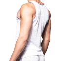 Andrew Christian Tour Burnout Tank Top - White