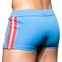 Andrew Christian Short Gym Phys. Ed. Varsity Mesh Bleu