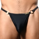 Andrew Christian String de Bain Unleashed Ring Noir