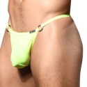 Andrew Christian String de Bain Unleashed Ring Jaune Fluo