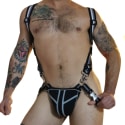 Breedwell Harnais Body Jock Transistor Noir