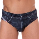 Diesel Slip de Bain Denim Noir