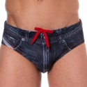 Diesel Denim Swim Briefs - Black