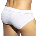 ES Collection Daisy Flower Briefs - White