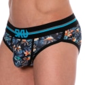 SKU Slip Coton Floral Bleu Marine