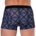 Emporio Armani Boxer All Over Printed Microfiber Aigle Violet