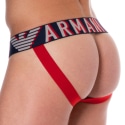 Emporio Armani Megalogo Cotton Jock - Red