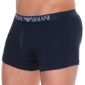 Emporio Armani Boxer Ribbed Stretch Cotton Bleu Marine