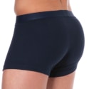 Emporio Armani Boxer Ribbed Stretch Cotton Bleu Marine