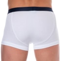 Emporio Armani Ribbed Stretch Cotton Boxer Briefs - White