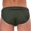 Emporio Armani Bold Logo Swim Briefs - Khaki