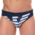 Emporio Armani Bold Logo Swim Briefs - Navy