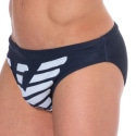 Emporio Armani Bold Logo Swim Briefs - Navy