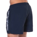 Emporio Armani Embroidery Logo Swim Shorts - Navy