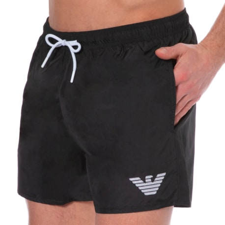 Emporio Armani Essential Swim Shorts - Black