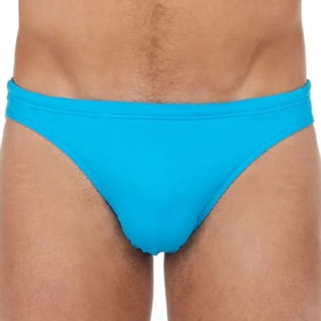 HOM Sea Life Micro Swim Briefs - Turquoise