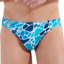 HOM Slip de Bain Micro Alain Bleu