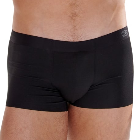 HOM Modal Clean Cut Invisible Boxer Briefs - Black