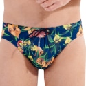 HOM Flamingo Mini Swim Briefs - Navy