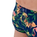 HOM Flamingo Swim Trunks - Navy