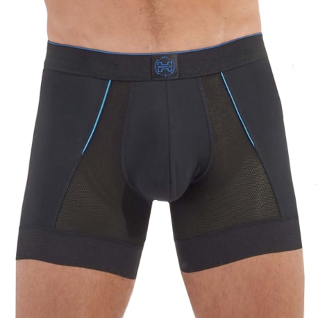 HOM Sports Lab Long Boxer Briefs - Black